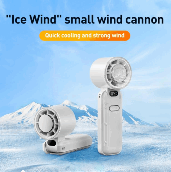 F1# Folding cooling handheld fan - Image 2