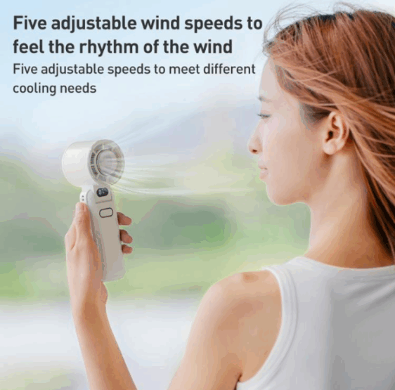 F1# Folding cooling handheld fan - Image 4