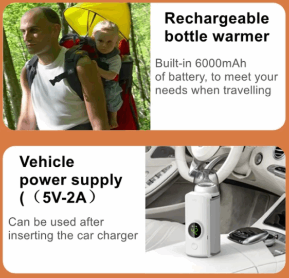 B1#18W 6000mAh Baby Bottle Warmer - Image 6